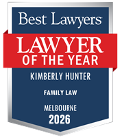 Best Lawyers - LAWYER OF THE YEAR - Kimberly Hunter 2026